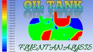 FLUENT ANALYSIS VIDEO AND ANIMATION OF OIL STORAGE TANK