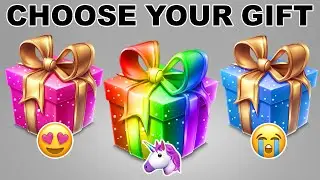 Choose Your Gift...! Pink, Unicorn or Blue 💗🌈💙 How Lucky Are You? 😱 QuizZone #chooseyourgift