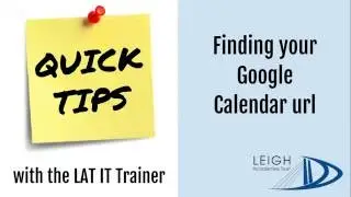 Finding your Google Calendar URL