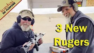 Shooting 3 New Ruger Firearms - 2023 SHOT Show