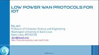 Low Power WAN Protocols for IoT: Part 9