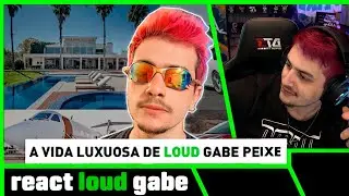 LOUD GABE REAGINDO AO VÍDEO DE SUA A VIDA LUXUOSA!!