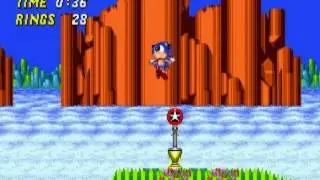 Sonic 2 - Hill Top Zone Act 2 - 51 seconds