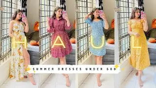 Reasonable Summer Dress | Flipkart Dress | Summer Dress Haul