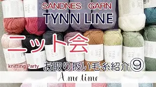 「サンドネスヤーン糸紹介⑨】TYNN LINE