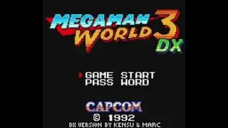 Mega Man Hack Longplay - Mega Man World 3 DX