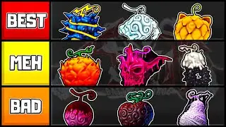 Ranking & Showcasing All Fruits In Fruit Battlegrounds! | Tier List