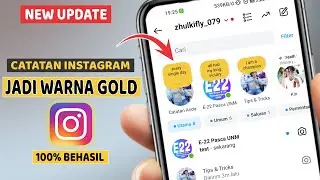 CARA UBAH CATATAN INSTAGRAM MENJADI WARNA GOLD EMAS ⚡FITUR TERBARU 2024