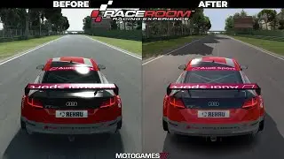 RaceRoom - September 2024 Graphics Update (Before and After)