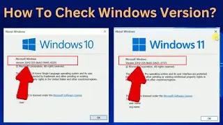 ✅How to check windows version in PC/Laptop || How To Check Your Windows Edition [2 Ways 2024]