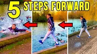 5 STEPS FORWARD CHALLENGE!!! (HE RISKED EVERYTHING)