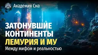 🌙 Лекция для сна 💎 Затонувшие континенты Лемурия и Му 💎