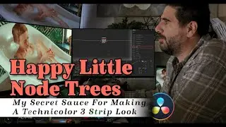 Secrets of a Digitized Technicolor 3 Strip - 21 nodes of Davinci Resolve Gold #cinematiccolor