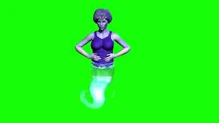 Copyright free green screen magic Aladdin  video in Green screen