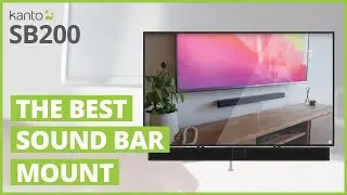 HOW TO: Mount your Soundbar to your TV | Kanto SB100 & SB200 Soundbar Mounts