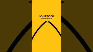 Join Anchor Tool in adobe Illustrator 