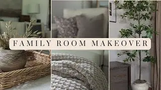 Family Room Makeover \ Budget Decorating \ Thrift & DIY Room Makeover \ Linsy Home