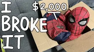 I bought and broke the Spider Man Lotus Suit