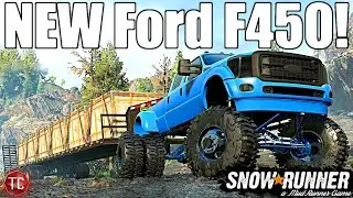 SnowRunner: NEW Ford F450 MEGA DUALLY!