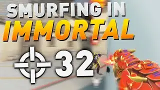 SMURFING WITH RAZE IN IMMORTAL RANKED! - VALORANT