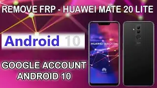 Huawei Mate 20 lite SNE-LX1 FRP Google Account Reset by HydraTool Unlock TUTORIAL 04/2023