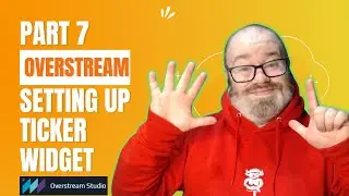 FREE widgets for your stream - OverStream Studio part 7 - Ticker Widget