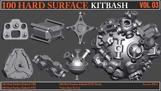 Video How To Use 100 Hard Surface Kitbash VOL 03