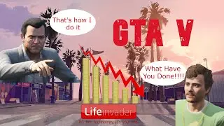 GTA V :  STORY MODE ( LIVE ) | #2 | Crashing The LifeInvader Stock