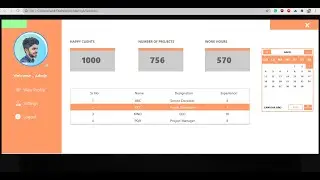 JAVA-How to design a simple dashboard UI using Swing and Java -Netbeans ||Unique Developer || 2021