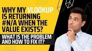 Why Is The Vlookup Returning 