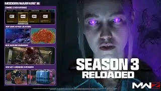 HUGE MW3 Zombies Season 3 Reloaded Content (New Locations, Rewards, Missions, & MORE!)