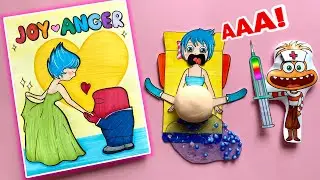 Joy x Anger Blind Bag ❤️ Rescue Pregnant Joy INSIDE OUT 2 | Life After The Happy Ending compilation