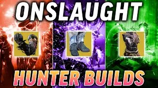 Use These INSANE Hunter Builds In The NEW Onslaught Horde Mode! [Destiny 2 Into The Light]