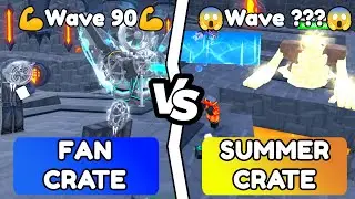 🔥FAN VS SUMMER | ALL UNITS🤯 1 VS 1 | Toilet Tower Defense