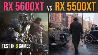 RX 5600 XT 6GB vs RX 5500 XT 8GB test in 8 games | 1080p