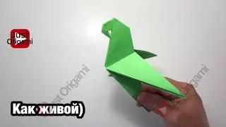 Попугай Оригами, Parrot Origami, 