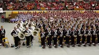 Navy Hymn at Skull Session Ohio State Marching Band 11 26 2016 OSU vs MI