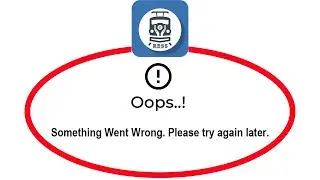 Fix RESS Oops Something Went Wrong Error in Android & Ios - Please Try Again Later