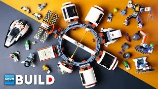 LEGO Speed Build! Modular Space Station and Space Construction Mech | LEGO CITY 2024 | Beat Build