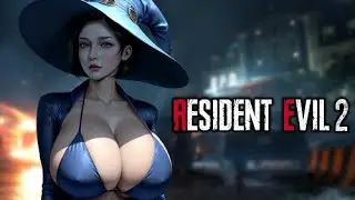 Ada Wong gives a magic kiss the Witcher 😍| Resident Evil 2 Remake Mods