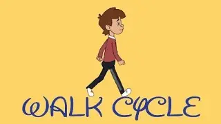 Walk cycle flipaclip tutorial