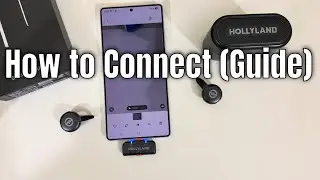 Hollyland LARK M2S: How To Connect & Pair Samsung Android phone