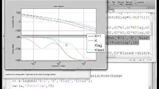 Margins 12 - mechanistic lead compensation design with MATLAB