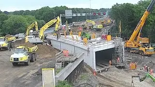 Incredible Modern Construction Equipment Machines Technology - Tunnel Construction in one weekend