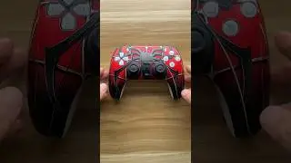 Spider-Man 2 Skin for PS5 DualSense Edge Controller #gaming #ps5 #ps5controller #spiderman #shorts