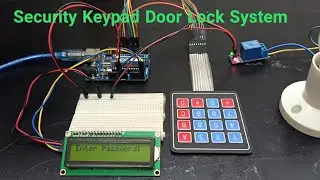 How to use keypad with Arduino door lock system