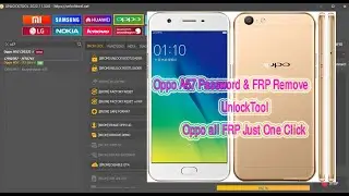 Oppo A57 Password & FRP Remove UnlockTool  Oppo all FRP Just One Click