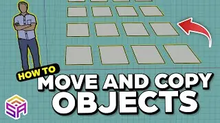 Move And Copy Objects In SketchUp