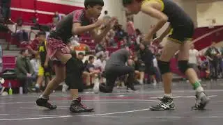 Match Night for Middle School Wrestling at Fremont High School