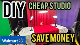 How to Build a Pro Studio on a Budget with Walmart Finds!